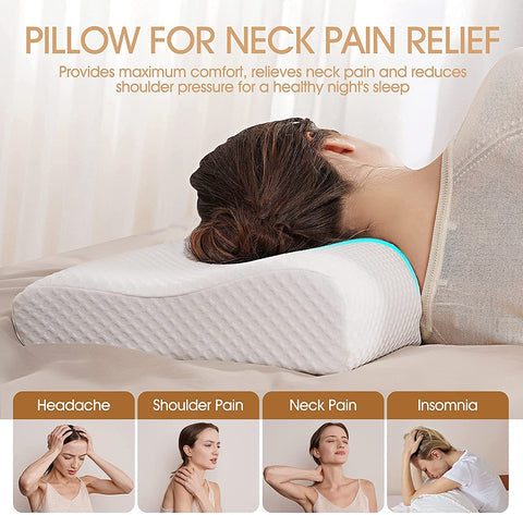 OrthoRest® Deluxe Orthopedic Neck Slider Pillow - Comfort Redefined